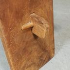 Vintage Japandi Stijl Houten Kruk thumbnail 13