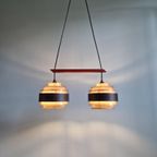 Scandinavische Kroonluchter In Geanodiseerd Aluminium, 1960 thumbnail 12