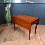 Antieke Engelse Pembroketable, Sidetable thumbnail 4