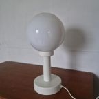 Space Age Opaline Boll Lamp Vintage Design. thumbnail 3