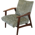 Vintage Fauteuil 'Schagen' Midcentury New Upholstery thumbnail 15