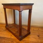 Trumeau Sidetable Wandtafel Empire 1810-1820 Frans thumbnail 2