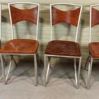 2 Vintage Design Eetkamerstoelen thumbnail 7