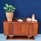Vintage Dressoir, Art Deco Style, Wandkast, Sideboard, Kast thumbnail 11