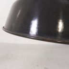 Industriele Hanglamp Met Geemailleerde Stalen Kap thumbnail 15