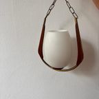 Vintage Deense Design Hanglamp. Ca 1950 Met Grote Fitting. thumbnail 5