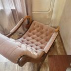 Vintage Chesterfield Stijl Fauteuil thumbnail 3