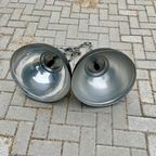 2x Zwarte Industriële Hanglamp thumbnail 3