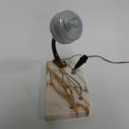 Art Deco Bureaulamp Met Pennenhouder En Brievenhouder | Kerst thumbnail 11