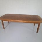 Mid Century Vintage Eiken Salontafel Design. thumbnail 9