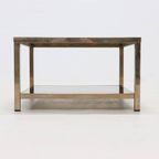 Belgo Chrom 23K Gold Plated Coffee Table 1970S thumbnail 6