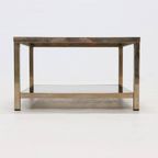 Belgo Chrom 23K Gold Plated Coffee Table 1970S thumbnail 6