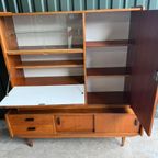 Vintage Retro Highboard / Buffetkast Uit De Jaren '60 thumbnail 10