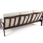 Vintage 3 Persoons Bank Reupholstered thumbnail 2