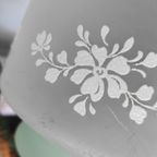 Vintage Hanglamp Matglas Lichtgroen thumbnail 5