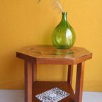 Vintage Smeedijzeren Mimiset, Nesting Tables Met Tegeltjes thumbnail 13