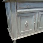 Vintage Brocante Kastje Dressoir Commode Tv Kastje Kast thumbnail 3