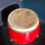 Trommel - Vintage Chinese Drum (Tanggu) - 19Th Century thumbnail 5