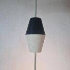 Vintage Fiberglas Bakeliet Lamp Van Louis Kalff Voor Philips thumbnail 9