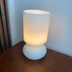 Vintage IKEA Design Lamp Lykta - Wit Melkglas thumbnail 10