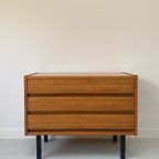 Vintage Houten Ladekast Met 3 Lades thumbnail 6