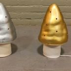 Vintage Heico Mushroom Lamp, Zilver thumbnail 9