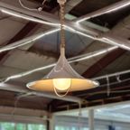 Vintage Heksenhoed Lamp Wit 70s thumbnail 5