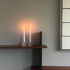 Vintage Glass Candle Holders – Set Of 2 By Rudolf Jurnikl thumbnail 2