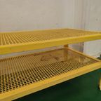 Vintage Industriele Tv Tafel / Salontafel thumbnail 5