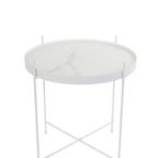 Zuiver Cupid Bijzettafel Marmer Wit thumbnail 2