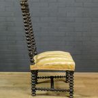 Antique French Bobbin Chair, 19Th Century thumbnail 3