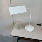 Vintage Bankamp Leuchten Bureaulamp Wit Metaal thumbnail 2
