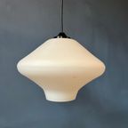 Vintage Mid Century Melkglas Hanglamp thumbnail 9