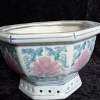 Nostalgische Chinese Plant Pot 8 Zijden Pasteltinten thumbnail 7