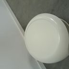 Witte Space Age Salontafel Op Wielen thumbnail 11