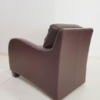 Fauteuil Musa Design Leer Modern Lounge Chair Leder Italië thumbnail 7