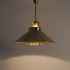 Messing Hanglamp P295, Lyfa 1960S thumbnail 6