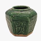 Chinees Groen Geglazuurde Gember Shekwan / Shiwa Pot thumbnail 7