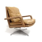 Vintage (Draai)Fauteuil Ontworpen Door Hans Kaufeld Gemaakt In De Jaren '60 thumbnail 2