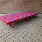 Vintage Logeerbed Opklapbed Daybed Bed Jaren 70 Retro Camper thumbnail 12