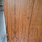 Mid Century Pallisander Fineer Klerenkast 4 Deurs Deens thumbnail 10