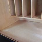 Secretaire Met Schuifdeuren Op Ranke Poten, Jaren 50 thumbnail 5