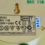 Retro Ikea Löv Lamp Ufo Geel Groen thumbnail 11