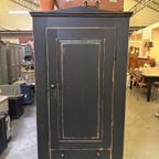 Brocante Eendeurskast / Kledingkast thumbnail 2