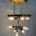 Vintage ‘curved’ Murano Kroonluchter thumbnail 3