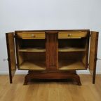 Vintage Art Deco Buffetkast, Dressoir, Wandkast Jules Leleu thumbnail 6