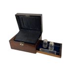 19Th C Fine English Mahogany Fineer Writing Box - 100% Complete + Secret Drawers thumbnail 2