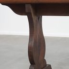 Geweldige Antieke Franse Halbank/ Bank Voor Aan De Eettafel thumbnail 10