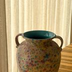 Vintage 1970S Pastel Pottery Vase thumbnail 4