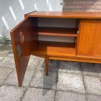 Vintage Teakhouten Dressoir-/ Muziekkast thumbnail 8